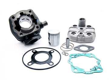 Zylinder mit Zylinderkopf und Kolben