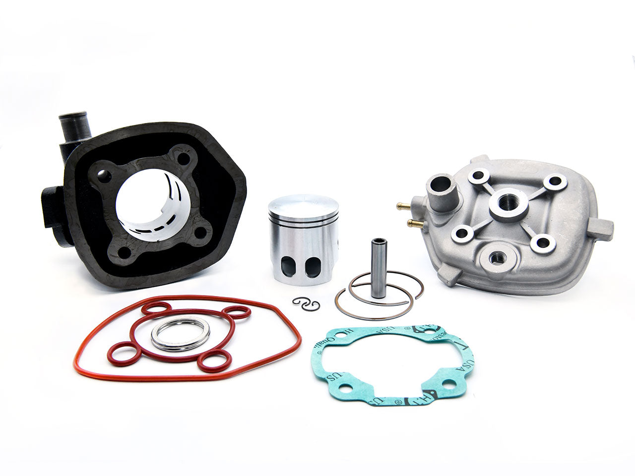 BARIKIT cylinder kit, Minarelli horizontal 70cc, LC cast cylinder