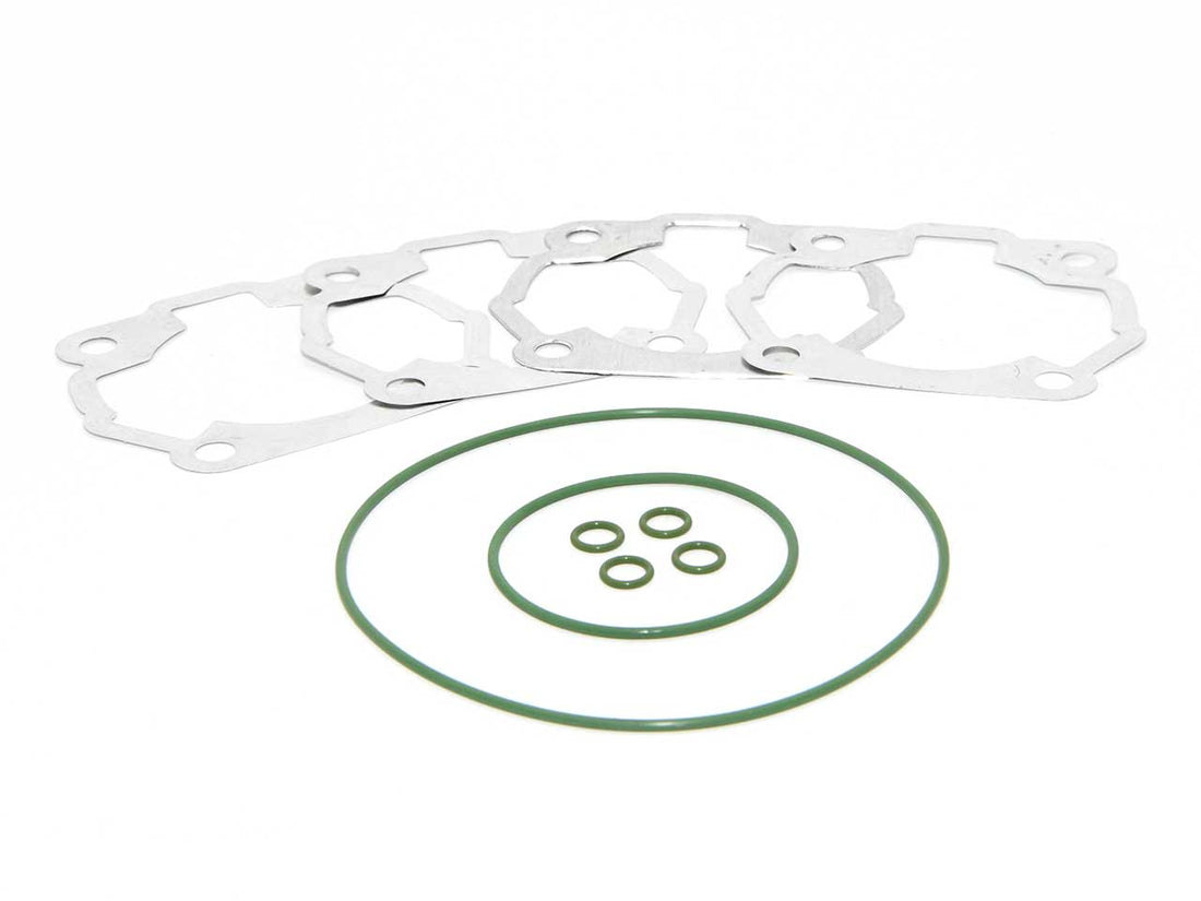 Barikit Zylinderdichtsatz für einen Derbi Senda Motor. Zylinderkopfdichtung, Zylinderfussdichtung und O-Ringe
