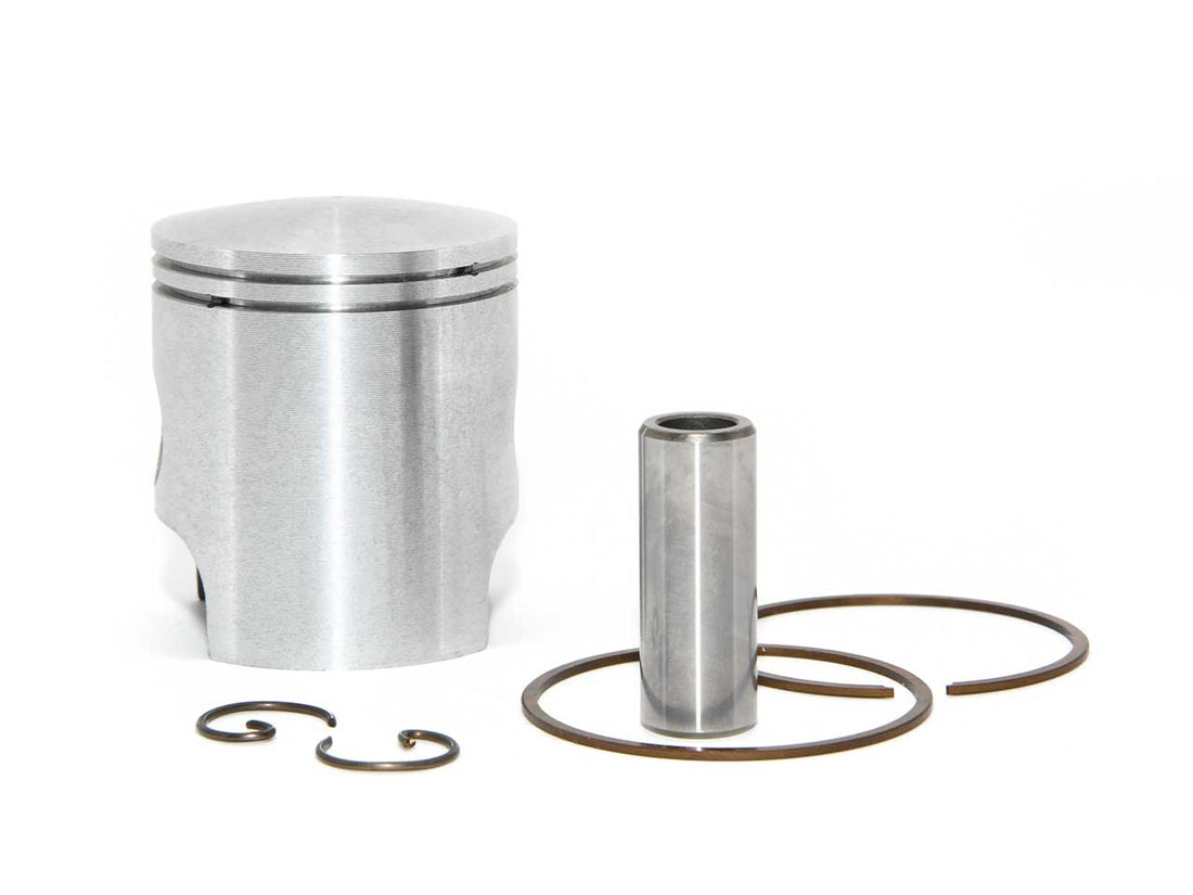 Barikit Kolben für einen Puch Maxi Mofa Motor. Ein Kolbenbolzen sowie 2 Kolbenclips und ein Kolbenring.