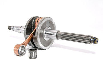 Barikit Kurbelwelle für einen CPI Popcorn Motor. Eine Pleuelstange mit Hubzapfen und ein Nadellager.