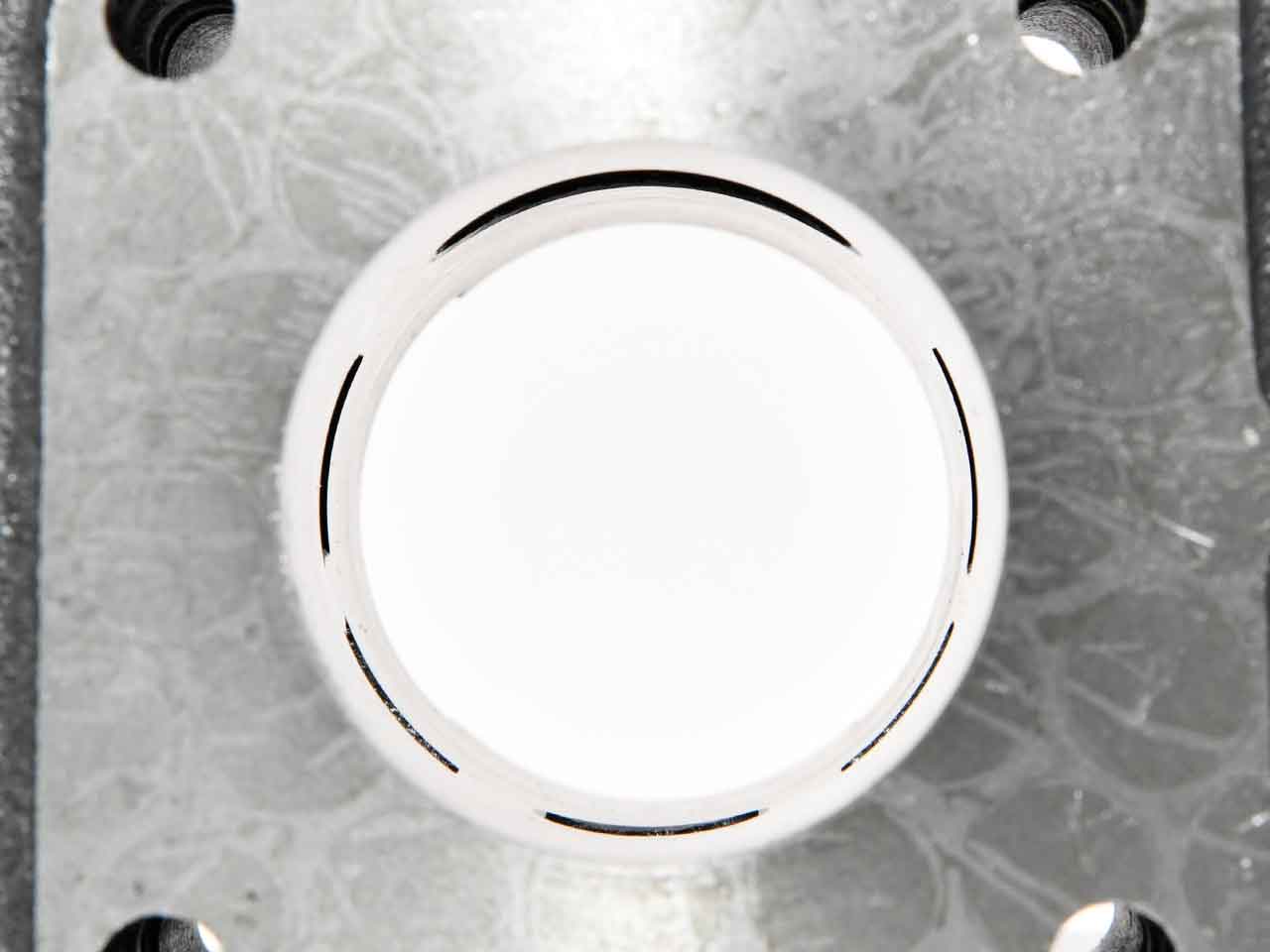 Bild von innen von einem Honda Bali Zylinder. 