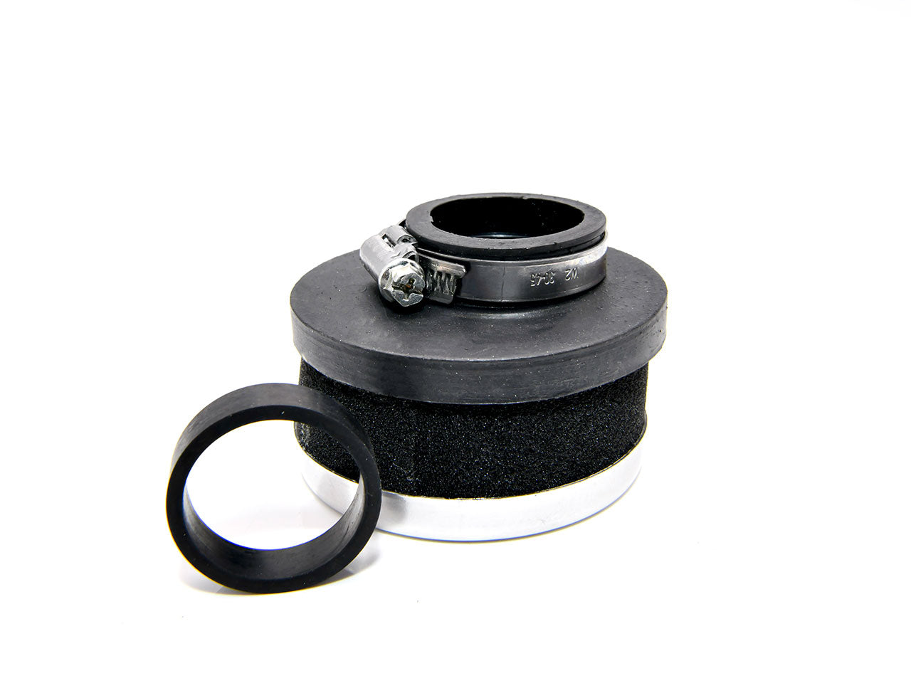 Luftfilter aus schwarzem Schaumstoff