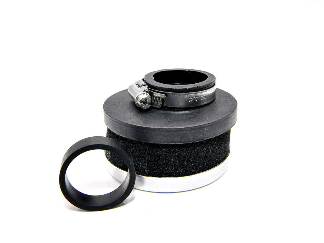 Luftfilter aus schwarzem Schaumstoff