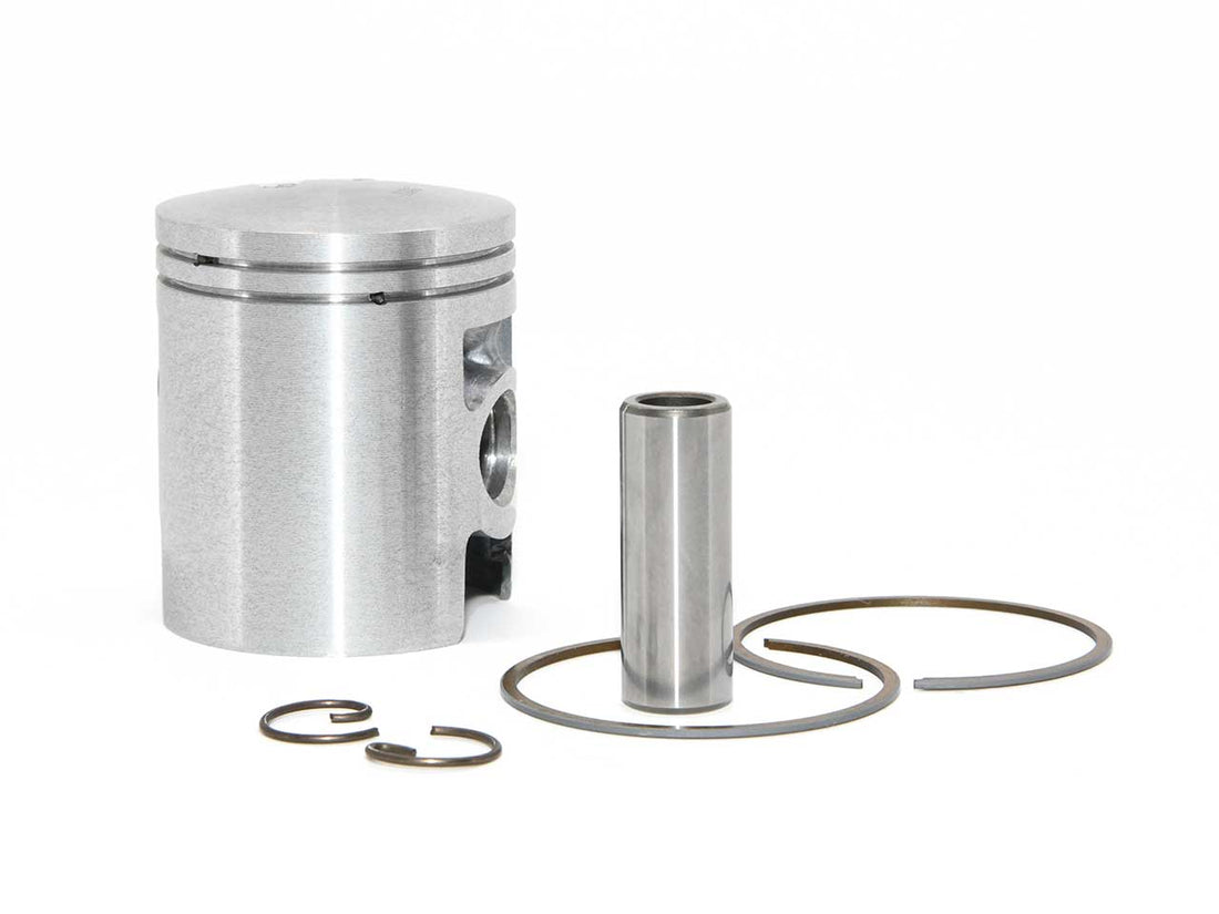 Barikit Kolben für einen Ditech Motor. Ein Kolbenbolzen sowie 2 Kolbenclips und ein Kolbenring.