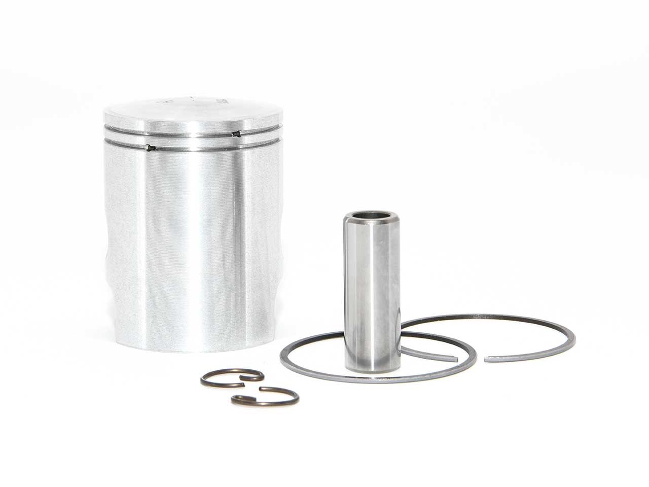 Pistón BARIKIT 50cc, Derbi Senda | EBS, cilindro de aluminio de 2 anillos