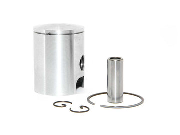 Barikit Kolben für einen AM6 Moped Motor. Ein Kolbenbolzen sowie 2 Kolbenclips und ein Kolbenring.