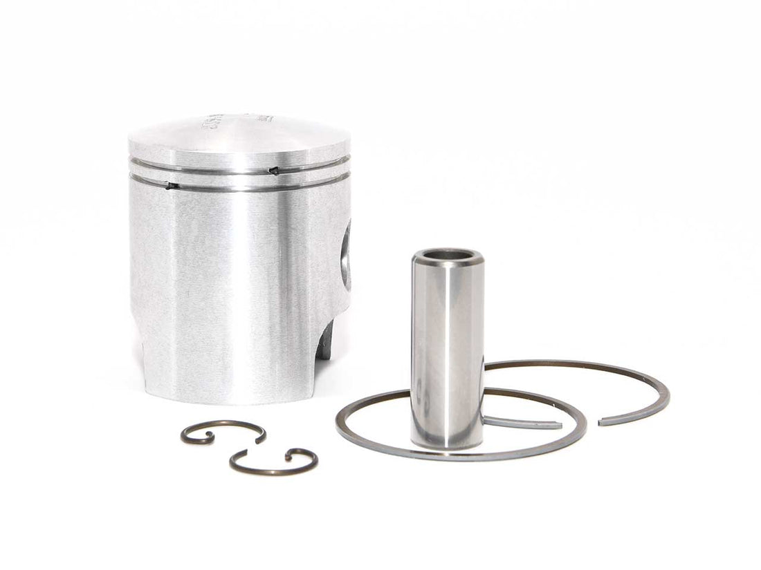 Barikit Kolben für einen Peugeot Buxy Moped Motor. Ein Kolbenbolzen sowie 2 Kolbenclips und 2 Kolbenringe.