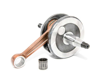 Barikit Kurbelwelle für einen DR Big Motor. Eine Pleuelstange mit Hubzapfen und ein Nadellager.