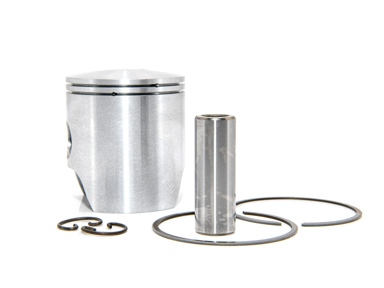 Barikit Kolben für einen Puch Cobra Moped Motor. Ein Kolbenbolzen sowie 2 Kolbenclips und ein Kolbenring.