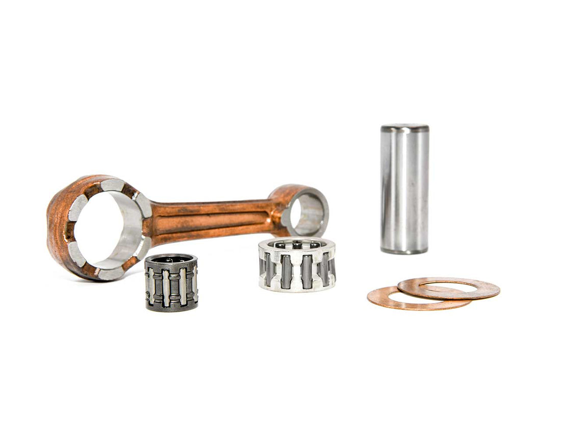 Barikit Pleuel für einen Kymco GS 50 Moped Motor. Ein Hubzapfen, zwei Anlaufscheiben sowie 2 Nadellager. 