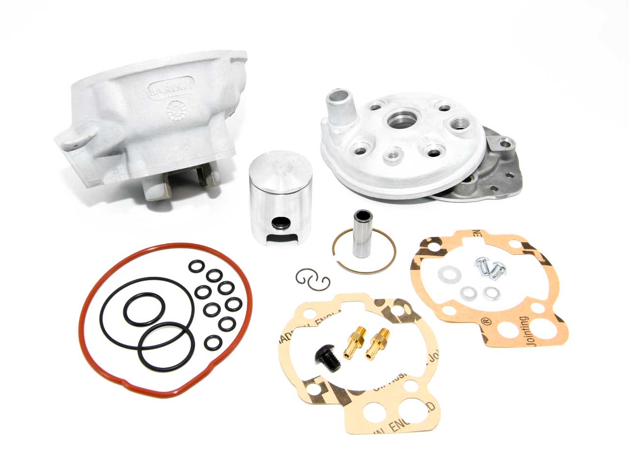 Barikit Tuning Zylinderkit. Zylinder, Kolbensatz, modularer Zylinderkopf sowie Dichtungssatz.